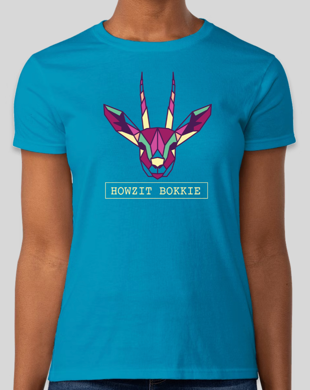 Adult Woman T-Shirt - Howzit Bokkie